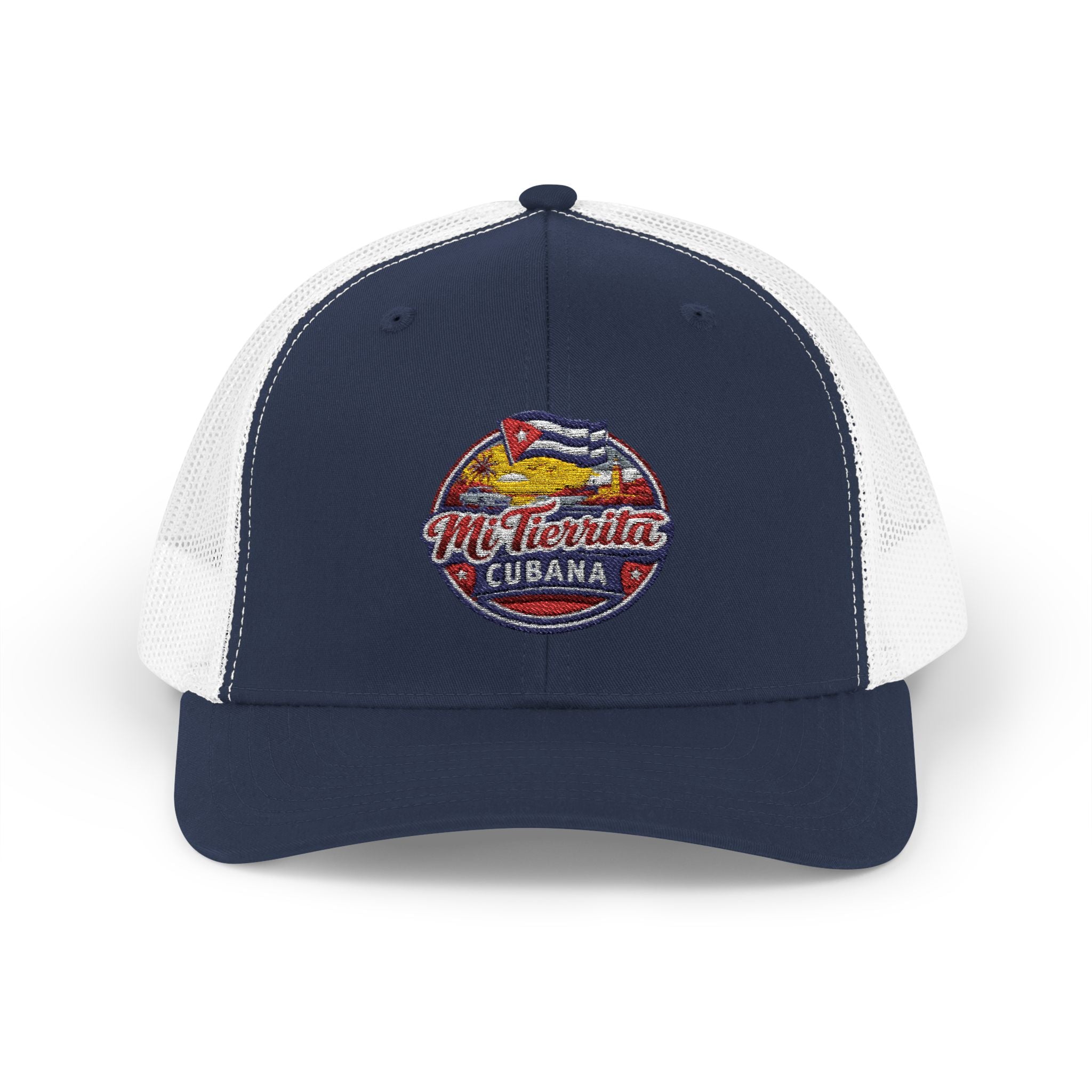 Cuba Sunset Trucker Hat – Retro 'La Habana' Embroidered Snapback