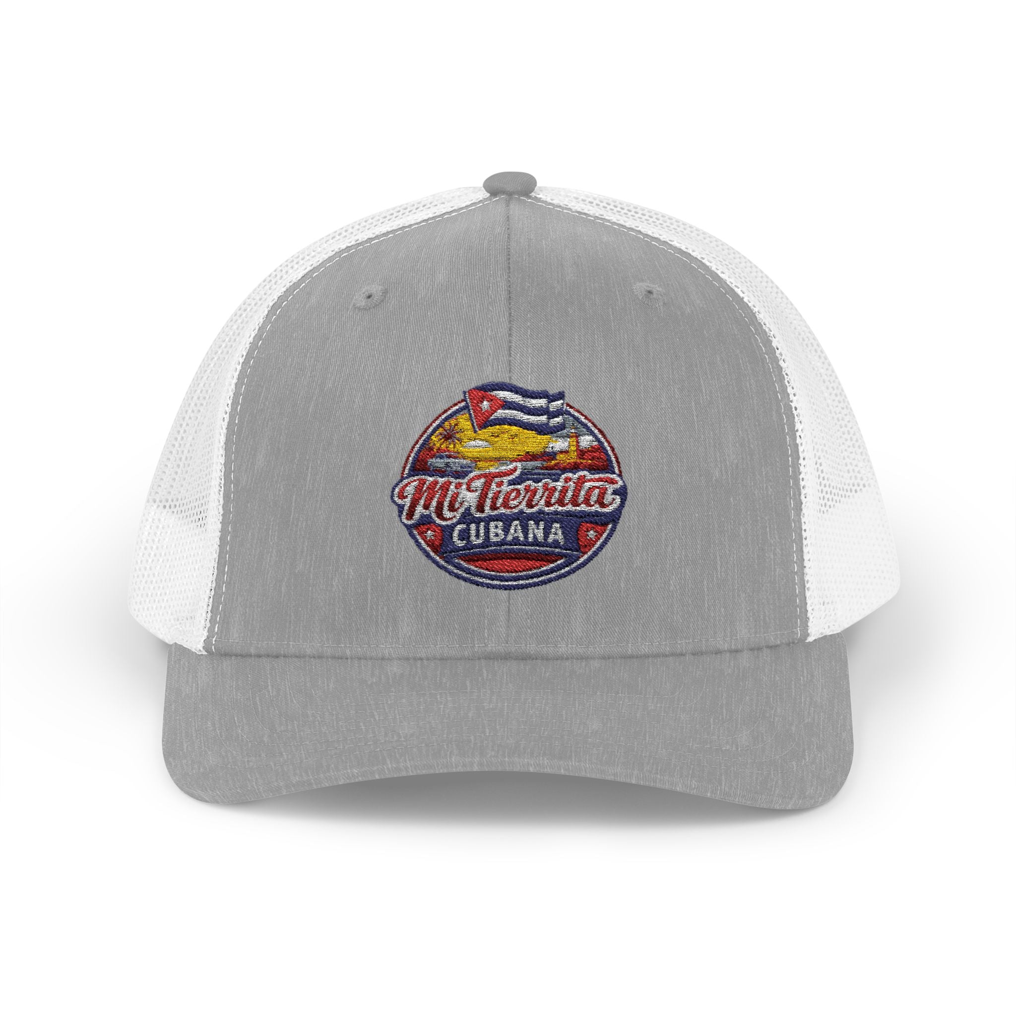 Cuba Sunset Trucker Hat – Retro 'La Habana' Embroidered Snapback