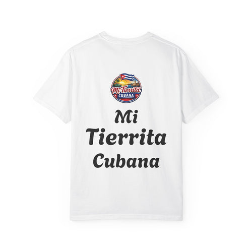 Patriotic Eagle T-Shirt — "Mi Tierrita Cubana" Back Print